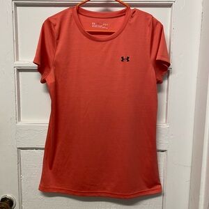 Under Armour Women UA Heatgear Athletic T-Shirt size Large